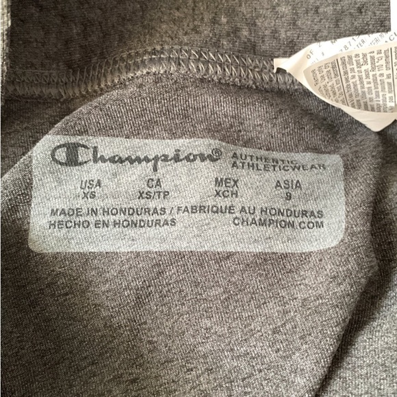 Champion Athletic Wear Leggings Stay Cool & Dry Smooth-Tec Gray women’s XS NEW - Picture 7 of 7